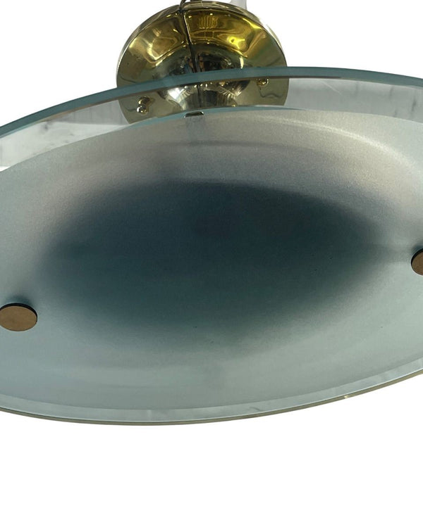 Italian Flush Mount / Pendant Attributed to Max Ingrand for Fontana Arte, 1960's