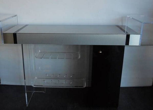 Modernist Lucite Bar Set