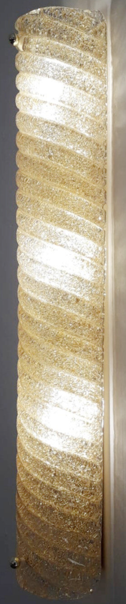 Set of Six Canale Sconces by Barovier e Toso. Italy, 1960's.