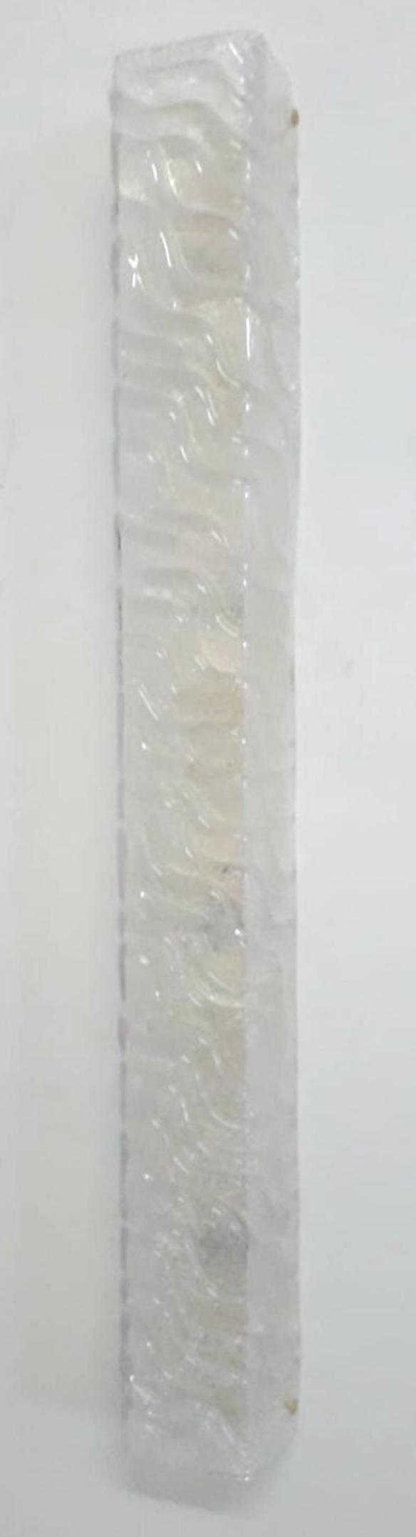 Set of Three Long Rectangular Canale Sconces by Barovier e Toso. Italy, 1960's.