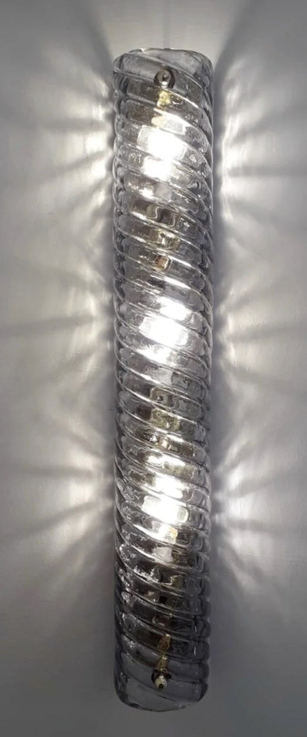 Pair of “Canale” Sconces by Barovier e Toso. Italy, 1960's.