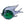 Load image into Gallery viewer, Set of 7 Colorful Murano Glass Fish Figurines