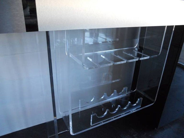 Modernist Lucite Bar Set