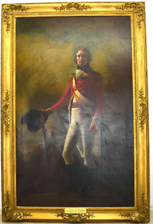 Monumental Portrait of Lt. General Hay MacDowall by Sir Henry Raeburn, 1805–1815