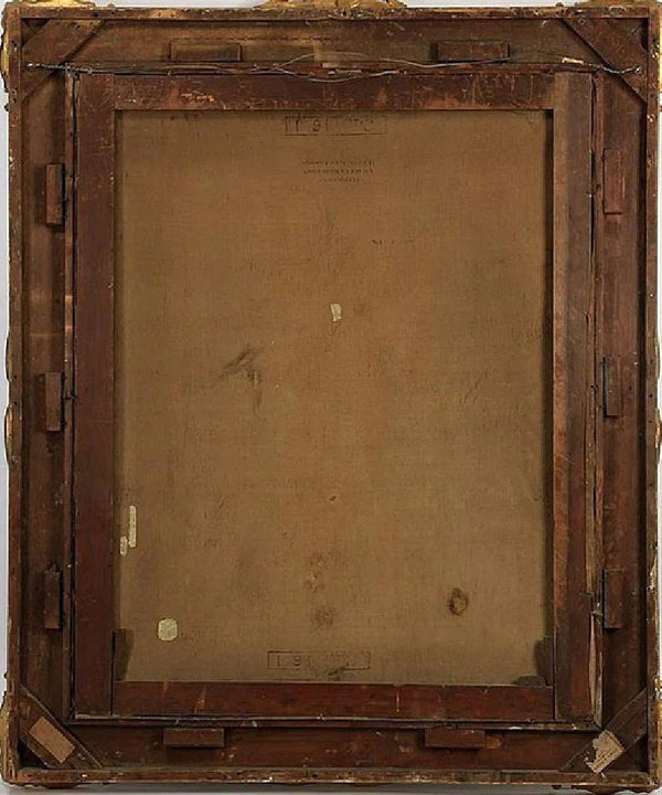 Two 19th Century Portraits of a British Officer & Lady in Gilt Frames, England.