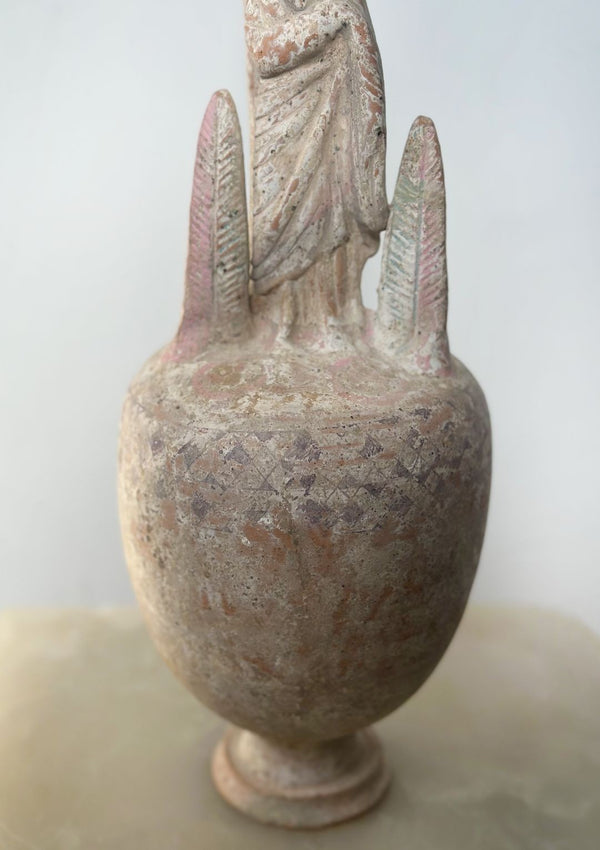 Ancient Greek Terracotta Votive Vessel, c. 4th C. B.C.