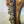 Load image into Gallery viewer, 19th C. Carved Rococo-Style Black and Gold Mirror with Painted Hanging Garlands