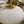 Load image into Gallery viewer, Pair of Eight-Arm Brass & Hand-Blown Murano "Honeycomb" Flush Mount Chandelier