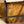 Load image into Gallery viewer, Pair of Brutalist Table Lamps with Tortoise Brass Base and Parchment Tan Shades.