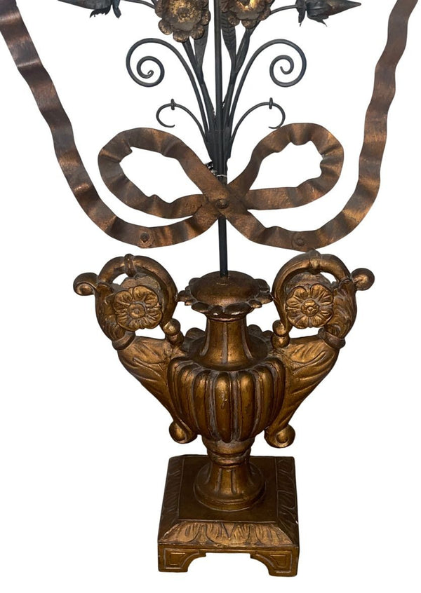 Monumental Pair of Italian Girandoles (Tree‑Form Candelabra) Mid‑20th Century.