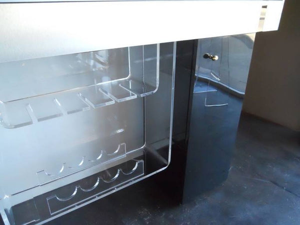 Modernist Lucite Bar Set