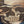 Load image into Gallery viewer, Pair of Early 21st C. Black Commodes with Inlaid Skull Design and Resin Finish