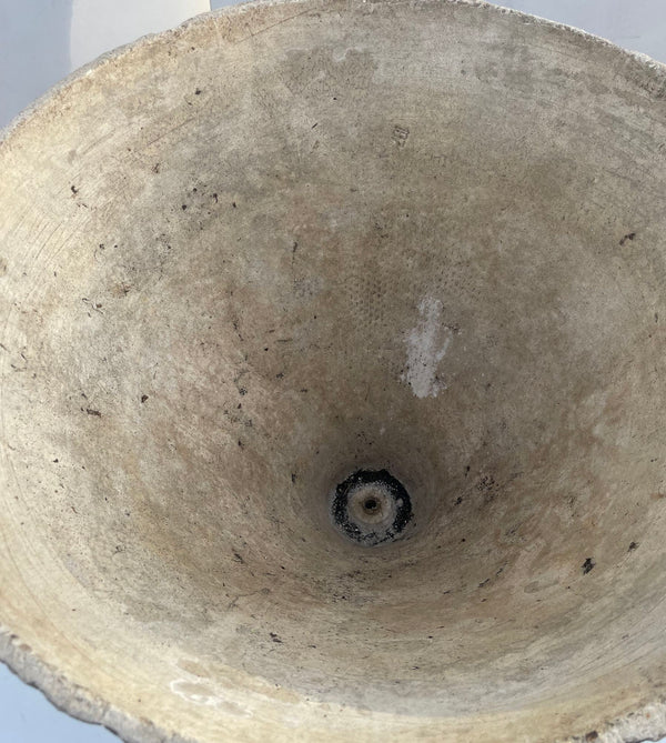 Pair of Willy Guhl for Eternit ‘Diablo’ Concrete Spindle Planters, Circa 1968.