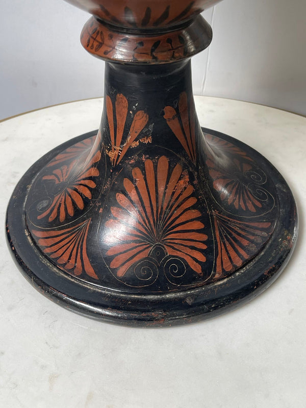 Ancient Apulian Greco-Roman Vase, 3rd–4th Century B.C.