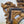 Load image into Gallery viewer, 19th C. Carved Rococo-Style Black and Gold Mirror with Painted Hanging Garlands