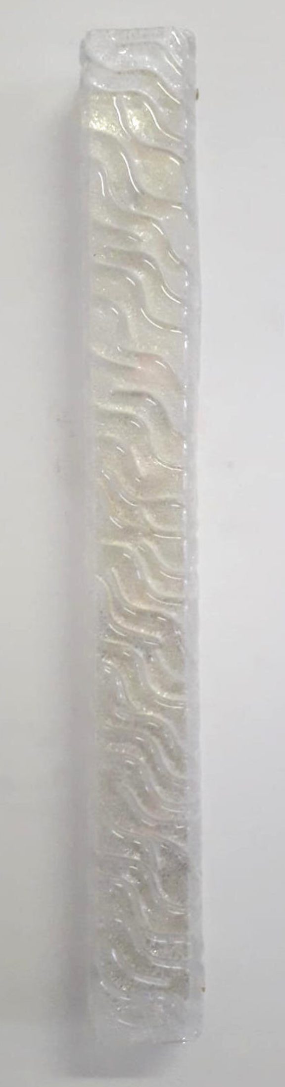 Set of Three Long Rectangular Canale Sconces by Barovier e Toso. Italy, 1960's.