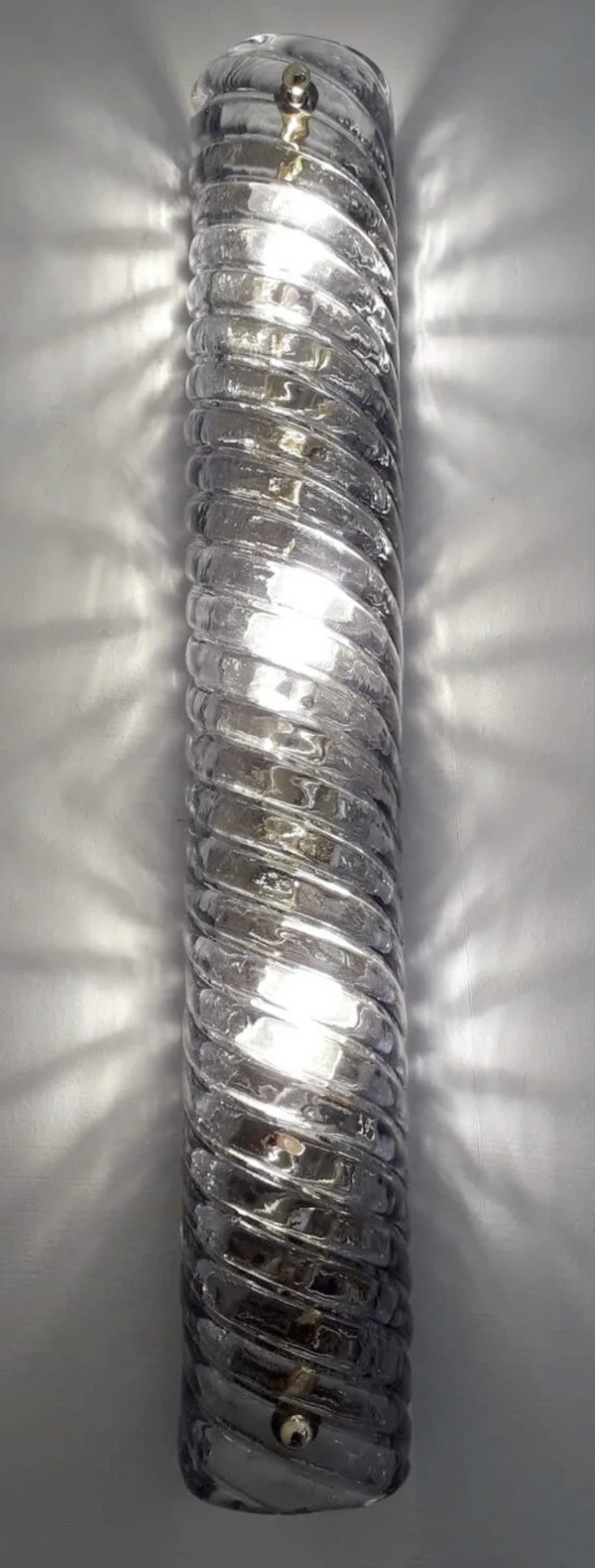 Pair of “Canale” Sconces by Barovier e Toso. Italy, 1960's.