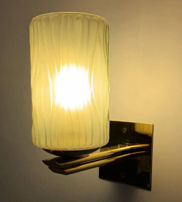 Set of Eight Smoky Textured Murano Sconces by Barovier e Toso. Italy, 1950's.