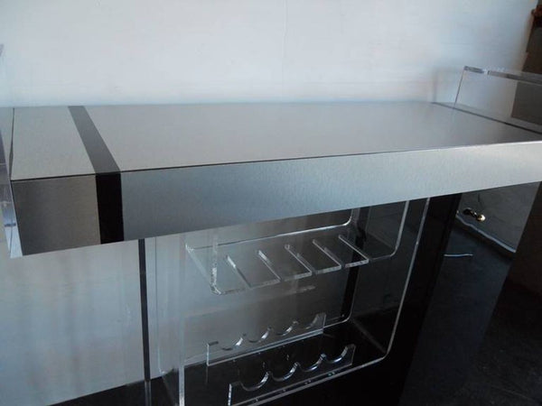 Modernist Lucite Bar Set