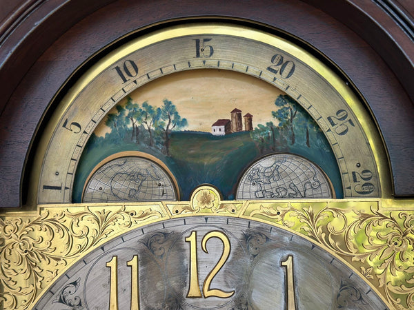 J.J. Elliot Mahogany Grandfather Clock for Tiffany & Co. (c. 1915)