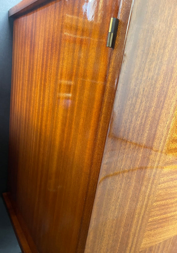 Beautiful Newly Refinished French Mahogany Sideboard/Credenza, Circa 1960's.
