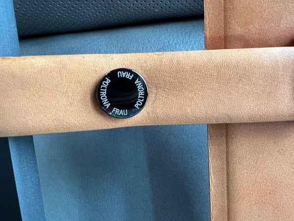 Pair of Scarlett Poltrona Frau Chair Designed by Jean-Marie Massaud. Italy, 2015