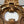 Load image into Gallery viewer, 19th C. Carved Rococo-Style Black and Gold Mirror with Painted Hanging Garlands