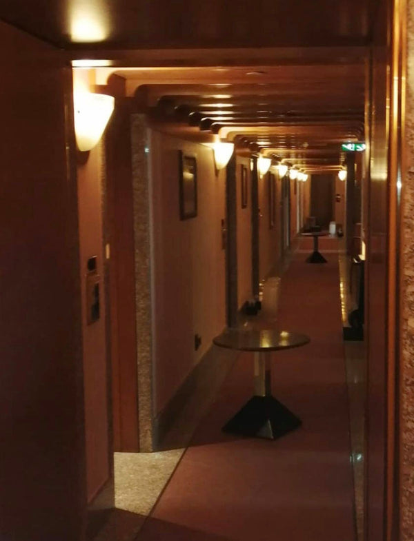 Set of Twelve Milky White Murano Glass Sconces by Leucos. Italy, 1960's.