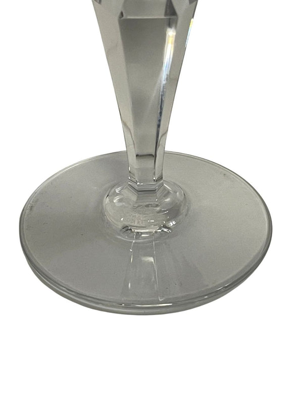 Set of Thirty Baccarat Stamped Austerlitz Stemware. Three Sizes. 20th C. France.