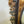 Load image into Gallery viewer, 19th C. Carved Rococo-Style Black and Gold Mirror with Painted Hanging Garlands