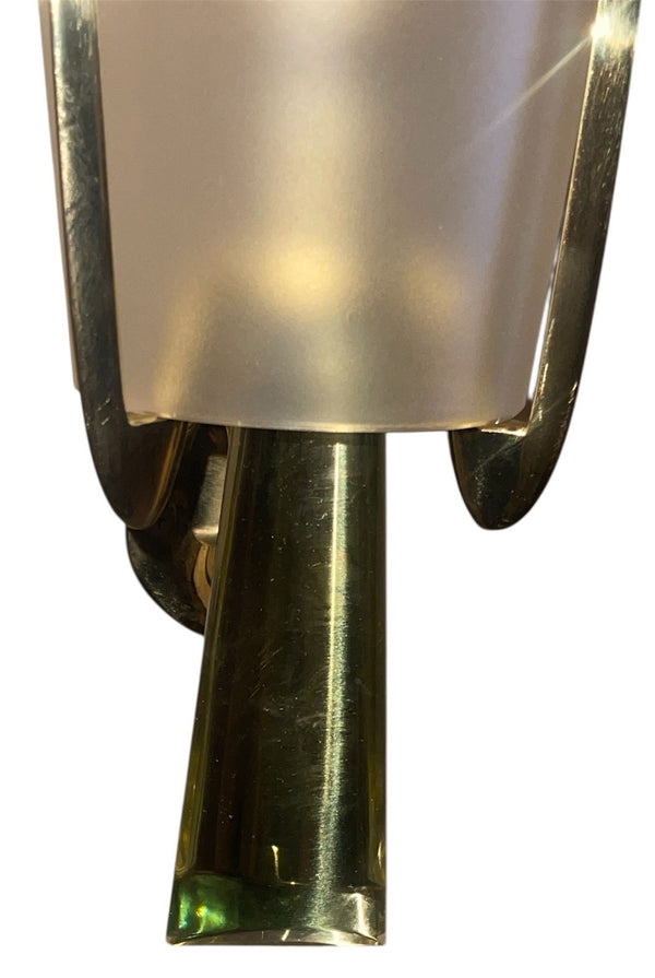 Set of Four Rare Sconces by Max Ingrand for Fontana Arte, Italy, 1959.