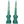 Load image into Gallery viewer, Pair of Tall Malachite Obelisks