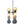 Load image into Gallery viewer, Mazzega Glass Chandelier by Aldo Nasan