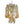 Load image into Gallery viewer, Vintage Italian Chandelier with Clear & Amber Glass by Mazzega