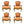 Load image into Gallery viewer, Set of Four 20th Century Italian Hand Carved Water Gilt Chairs