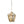 Load image into Gallery viewer, Pair of Gold Finished Wrought Iron Lanterns w/ Textured Glass &amp; Glass Beads

