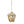 Load image into Gallery viewer, Pair of Gold Finished Wrought Iron Lanterns w/ Textured Glass & Glass Beads