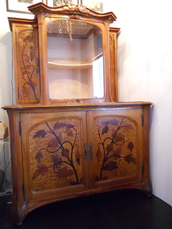 Louis-Maurice-Alphonse Herold Marquetry Collector's Cabinet