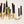 Load image into Gallery viewer, Italian Brass Chandelier, in the style of Stilnovo, 1950s
