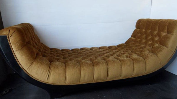 Outstanding Art Deco Chaise Lounge
