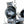 Load image into Gallery viewer, Vintage Italian Chandelier w/ Murano glass globes, Curved Chrome Metal Frame By Sciolari c 1960s