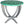 Load image into Gallery viewer, Art Deco Faux Malachite and Aluminum Table