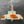 Load image into Gallery viewer, Mazzega Italian Pendant with Amber & Clear Murano Glass, 1970s