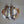 Load image into Gallery viewer, Vintage Italian Pendant w/ Clear & Amber Murano Glass by Mazzega