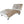 Load image into Gallery viewer, Brown Velvet Chaise Lounge
