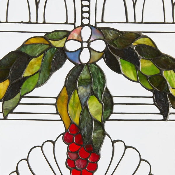 Set of Four American Victorian Leaded Glass Windows