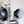 Load image into Gallery viewer, Vintage Italian Chandelier w/ Murano glass globes, Curved Chrome Metal Frame By Sciolari c 1960s