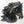 Load image into Gallery viewer, Italian Black Ceramic Horse Head, 1990s