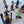 Load image into Gallery viewer, Set of Fourteen Murano Glass Clowns, 20th Century