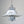 Load image into Gallery viewer, Vintage Italian Pendant Chrome & White Enameled Metal / by Sciolari c 1970s